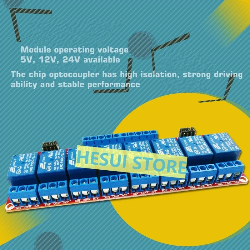 8 channel with optocoupler iso - Relay 8 Channel Board ulasan dan harga