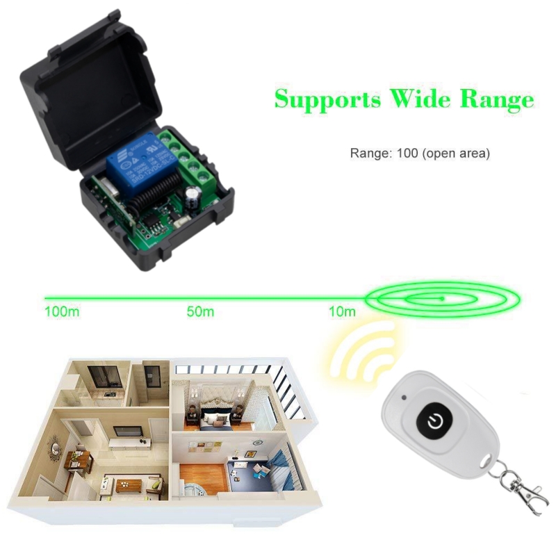 433MHz DIY Wireless Switch DC  - Diy Home Automation Controller ulasan dan harga