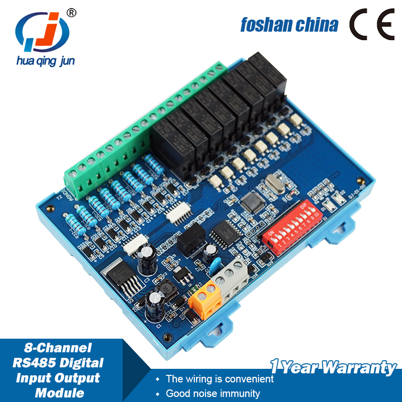 Huaqingjun 8-Channel RS485 Dig - Relay 8 Channel Board ulasan dan harga