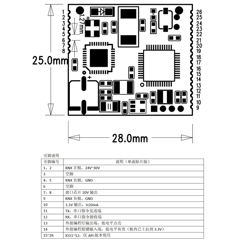 KNX Secondary Development Modu - Diy Knx Home Automation ulasan dan harga