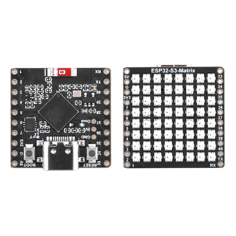 ESP32-S3 Matrix WIFI Bluetooth - Rgb Led Matrix 8X8 ulasan dan harga