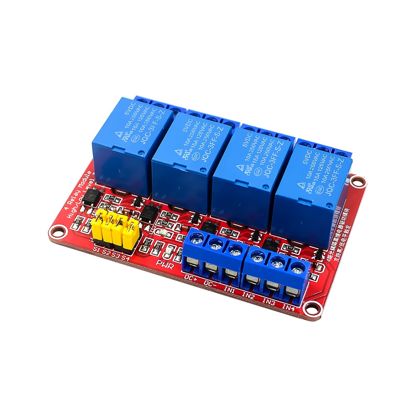  1 2 4 8 Channel 5V 12V 24V Re - Relay 8 Channel Board ulasan dan harga