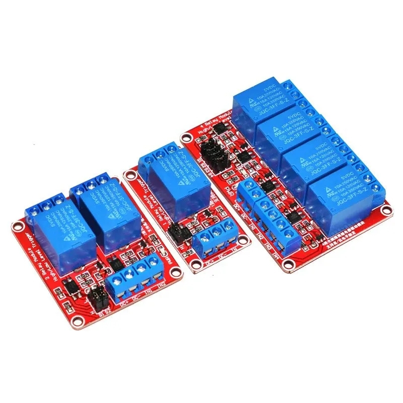DC 5V 12V 24V 1 2 4 6 8 Channe - Relay 8 Channel Board ulasan dan harga