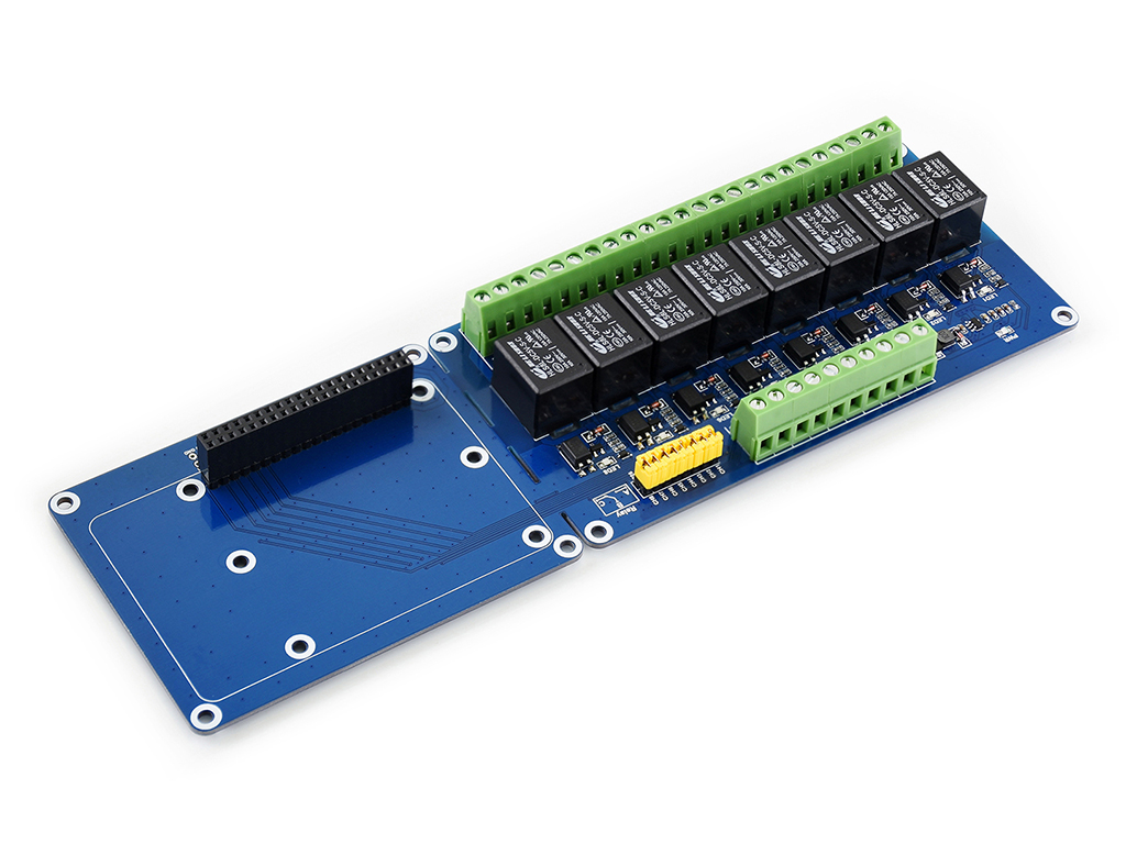 8-Channel Relay HAT for Raspbe - Relay 8 Channel Board ulasan dan harga