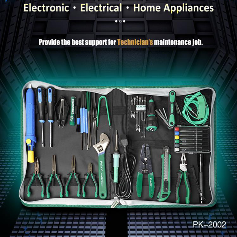 52Pcs Pro'sKit PK-2002B Home E - Home Automation System Diy ulasan dan harga