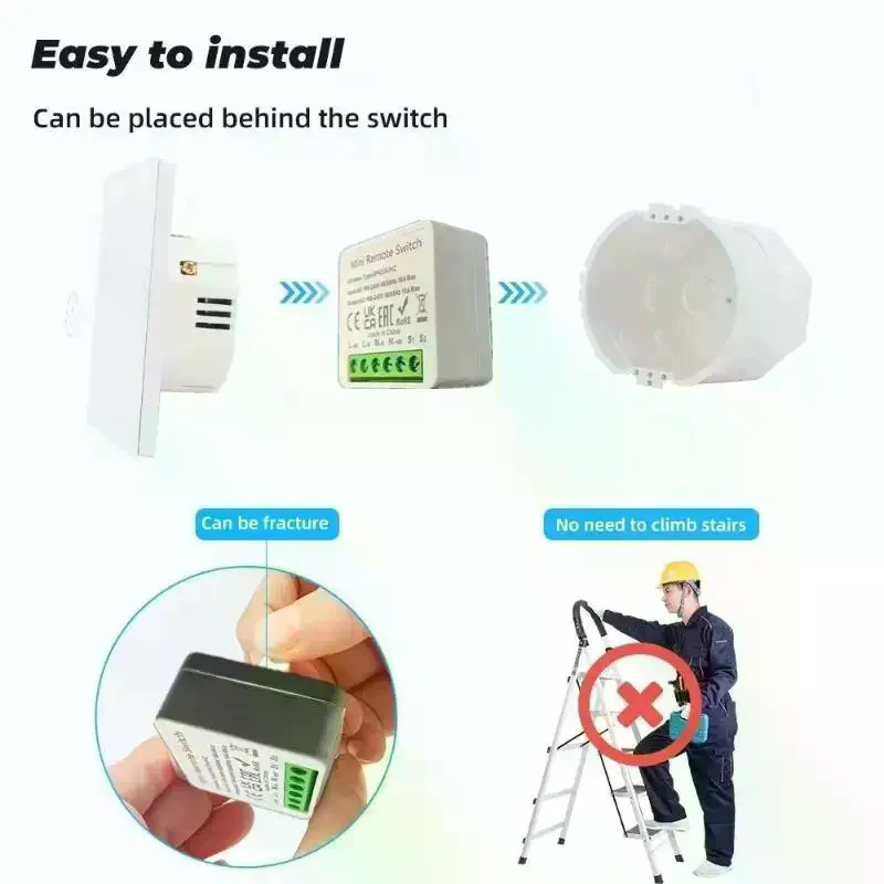 Smart Switch RF 433 MHz Mini D - Diy Home Automation Controller ulasan dan harga