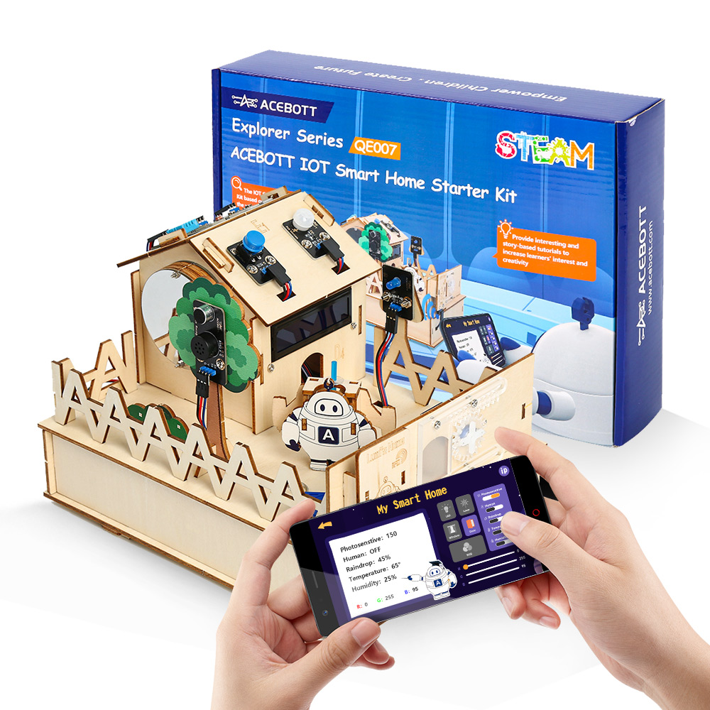 ACEBOTT DIY Smart Home Kit for - Home Automation With Arduino ulasan dan harga