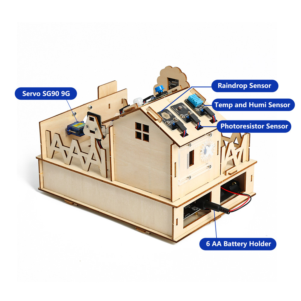 ACEBOTT DIY Smart Home Kit for - Home Automation With Arduino ulasan dan harga