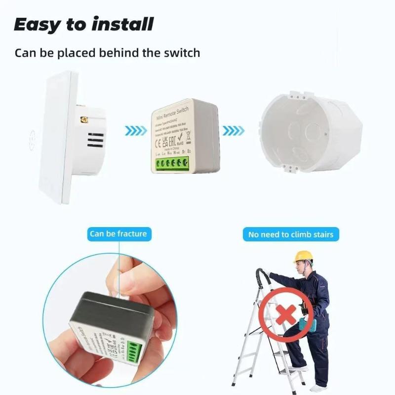 RF 433 MHz Smart Switch Mini D - Diy Home Automation Controller ulasan dan harga