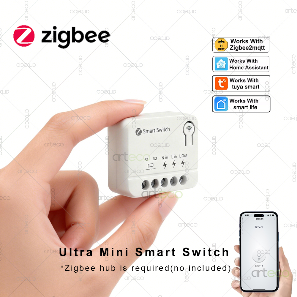 Zigbee Mini Breaker DIY Smart  - Diy Home Automation Controller ulasan dan harga