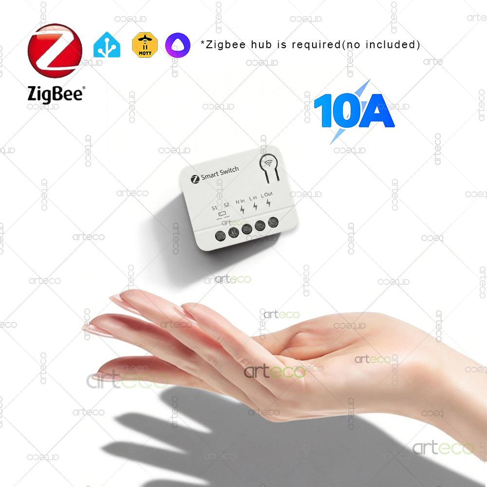 10A Zigbee Mini Smart Switch M - Diy Home Automation Controller ulasan dan harga